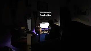 how to become productive 📖