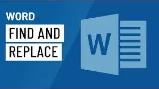 Find and replace using word