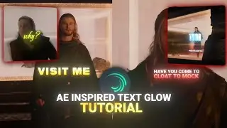 Ae Inspired Text Glow in Alight Motion Tutorial | Pasha Edits