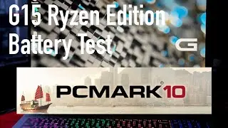 Dell G15 Ryzen Edition PCMARK 10 Battery Modern Office Test