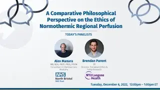 A Comparative Philosophical Perspective on The Ethics of Normothermic Regional Perfusion