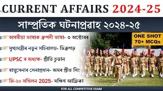 Current Affairs Questions 2024-25 (till Feb) | 70+ Most Important MCQs | For All Competitive Exams