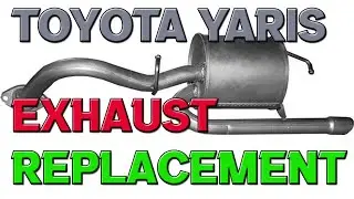 TOYOTA YARIS EXHAUST SILENCER REPLACEMENT