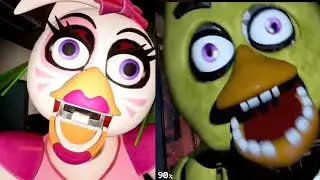 [FNAF] FNAF JUMPSCARES THEN VS NOW