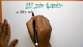 arm modes of operation | Embedded systems | by bhanu priya