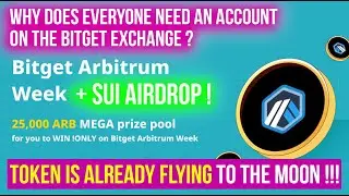 💰Best crypto to buy now 2023  ✅ BGB token ! ✅  launchpool Arbitrum 💰 Sui airdrop on Bitget exchang