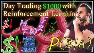 I Day Traded $1000 Using Reinforcement Learning and Bayesian Statistics