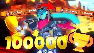 Is PHYSIC going to get FIRST 100K trophies 🏆 in brawl stars?