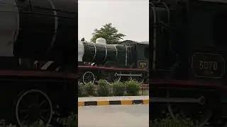 Steam Locomotive at Faisalabad Railway Station
