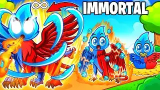 BIRTH to IMMORTALITY of an ELEMENTAL GRIFFIN in Roblox Feather Family!