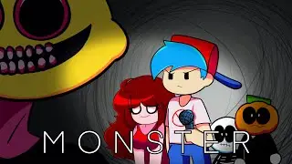 Friday Night Funkin’ - MONSTER (FNF Animation)