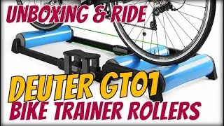 UNBOXING AND RIDE DEUTER GT01 BIKE TRAINER ROLLER (MALAY WITH SUBTITLES)