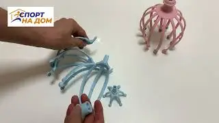 Массажер для кожи головы и для волос (магнитный) Pink и Blue