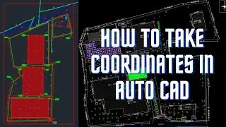 HOW TO TAKE COORDINATE IN AUTO CAD
