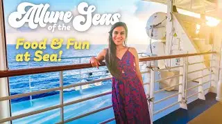 ALLURE OF THE SEAS | Food & Fun at Sea - 150 Central Park, Adults Only Game Show, Oceanaria, & More!