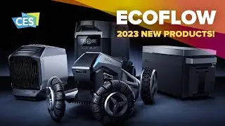 2023 EcoFlow Announcements from CES - Blade lawnmower, Glacier fridge, Wave 2 heater/AC, Home Backup