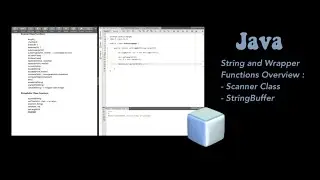 StringBuffer and Scanner class String functions overview (Java)
