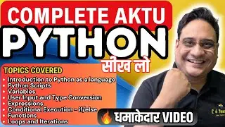 AKTU Python - Zero2Hero - Part 1