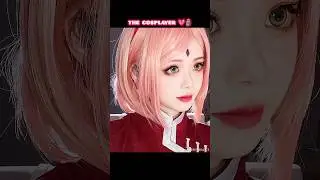 THE CHARACTER 🥰🌸💖 AND THE COSPLAYER🗿🔥 SAKURA HARUNO 🌸👑 #naruto #sakura #narutoshippuden #beautiful