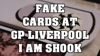 Counterfeit Cards on the Prize Wall of GP Liverpool - How???