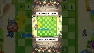 👶 Мат в 1 ход ладьей / проходим уровень в ChessMatec 