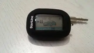Shipping from China / Pouch to the key ring from the alarm system starline B94