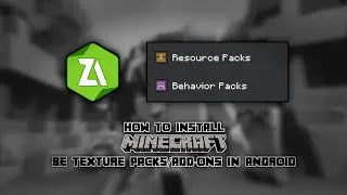 How to install MCPE TEXTURES/ADD-ONS in Android