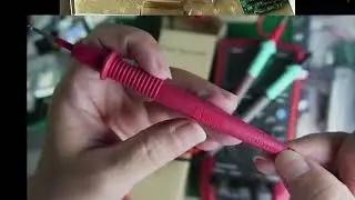特尖不銹鋼矽膠軟線三用電表筆 (探棒) 1000V 20A 應用和測試｜芸庭樹工作室