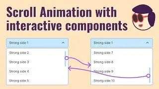 Scroll Animation Figma tutorial | Interactive Components