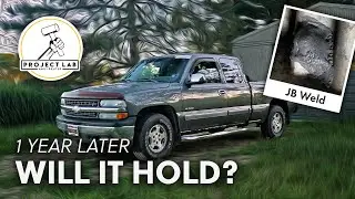 How to fix a Silverado transfer case pinhole leak with JB Weld — Project Old Grey #6