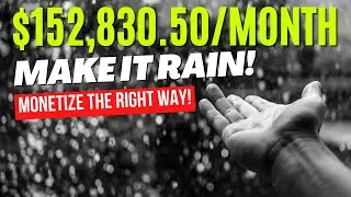 Make $5094.35 PER DAY Posting Rain Sounds Video (Make Money Online 2024)