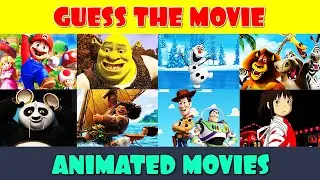 Guess the Movie by the Image | 100 Animated Movies
