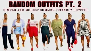 RANDOM OUTFITS PART 2: Simple Summer-Friendly Outfits You Should Try