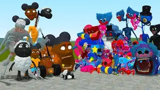 AMANDA THE ADVENTURER VS ALL POPPY PLAYTIME FAMILY In Garry's Mod!