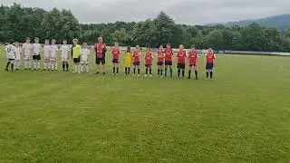 Patriček a nástup starší přípravky Bystřice pod Hostýnem  - 100 let FK Bystřice pod Hostýnem 2023