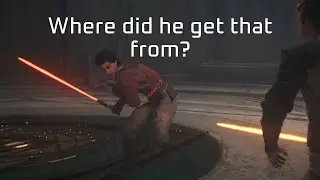 How did Bode get his lighsaber answered | Jedi Survivor