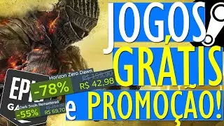 CORRE!! JOGOS para PC de GRAÇA na STEAM e EPIC GAMES e JOGOS BARATOS na STEAM e NUUVEM com CUPOM!
