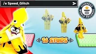 How to SPEED GLITCH in Roblox! (BEST METHOD)