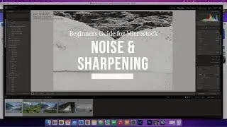 Beginner Overview of Noise and Sharpening for Microstock in Adobe Lightroom