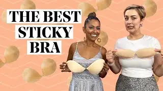 Testing 3 Viral Sticky Bras (Sizes C and DD) | We Try Before You Buy