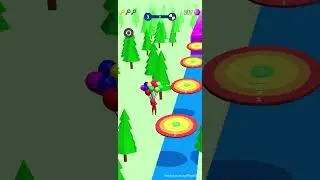 Balloon Run - All Levels Gameplay Pop Pi (Levels 1-5)