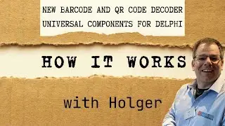 New barcode and QR code decoder universal components for Delphi