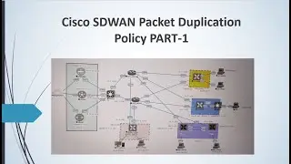 Cisco SDWAN Viptela Policy | Part 1 Packet Duplication Policiy#viptela #sdwan #ciscosdwan #cisco