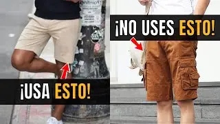 REGLAS para usar BERMUDAS de HOMBRE - ¡Deja de usar bermudas largas!