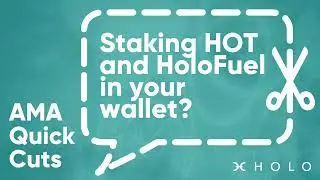 Is it possible to stake HOT or HoloFuel in a wallet?