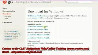 Git Intallation Guide