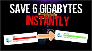 How To Get 5+ Gigs Free Space Instantly Windows 10 (Disable Hibernate)