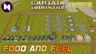 Self-Balancing Factory ➡️ Food, Fertilizer or Fuel | 08 | Captain of Industry Update 1 | Lets Play
