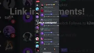 Twitch Follower Bot Discord Server