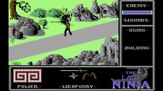 C64 Game: The Last Ninja (evasive manoeuvres)